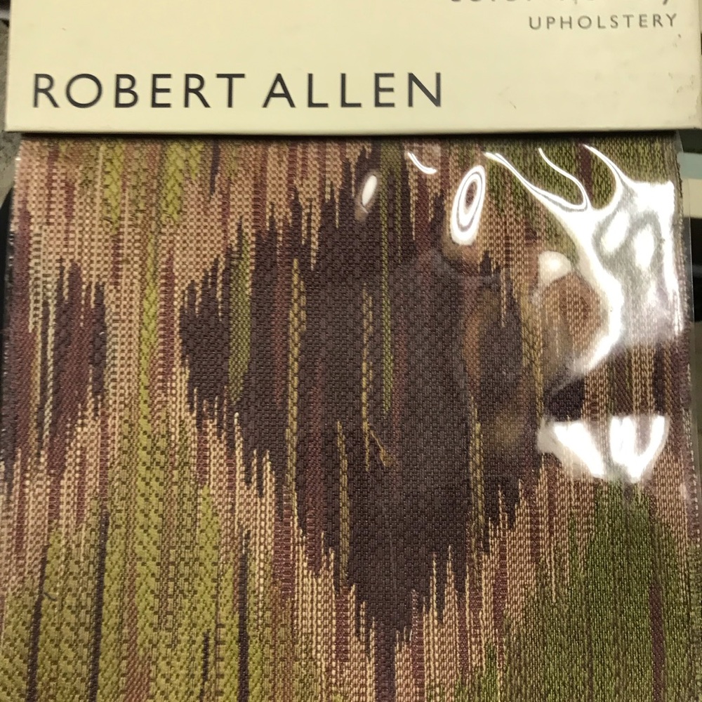 Robert Allen Upholstery Fabric Sample Book Color library “FIG ” 50 pieces